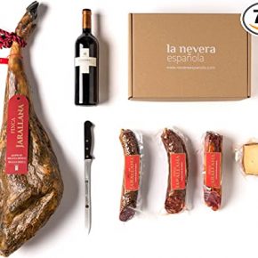 lote de navidad de productos ibéricos