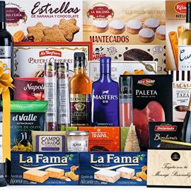 lote de navidad económico con jamón serrano incluido